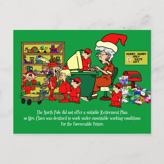 Postkarte für den Nordpol (Vorderseite)