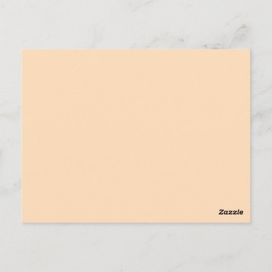 Postkarte für den Oldtimer (Rückseite)