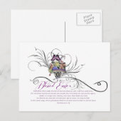 Postkarte für den Ostern (Vorne/Hinten)