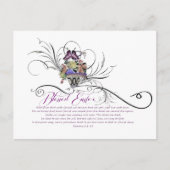 Postkarte für den Ostern (Vorderseite)