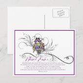 Postkarte für den Ostern (Vorne/Hinten)