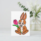 Postkarte für den Osterurlaub (Stehend Vorderseite)