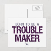 Postkarte für den problemlosen Maker (Vorne/Hinten)