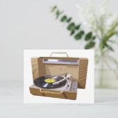 Postkarte für den Record-Player (Stehend Vorderseite)