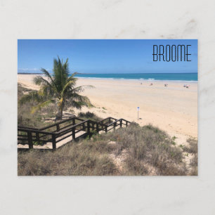 Postkarte für den Sand am Meer