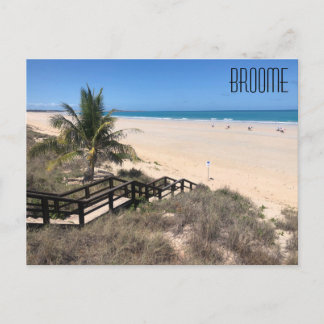Postkarte für den Sand am Meer