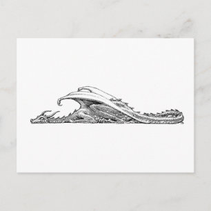 Postkarte für den schlafenden Drachen
