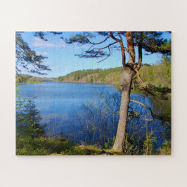 Postkarte für den schwedischen Landskatalog Puzzle