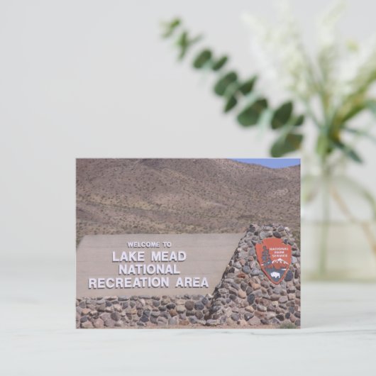 Postkarte für den See (Stehend Vorderseite)