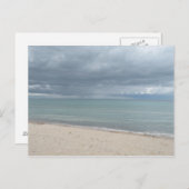 Postkarte für den Seestrand (Vorne/Hinten)