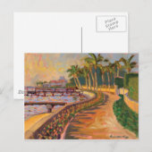 Postkarte für den Seeweg (Vorne/Hinten)