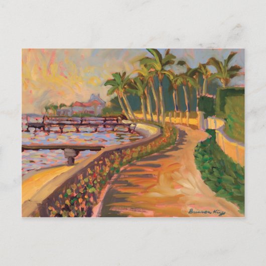 Postkarte für den Seeweg (Vorderseite)