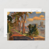 Postkarte für den Seeweg (Vorne/Hinten)