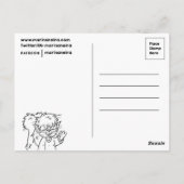 Postkarte für den Sommertag (Rückseite)