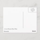 Postkarte für den Sonnenuntergang des Clearwater B (Rückseite)