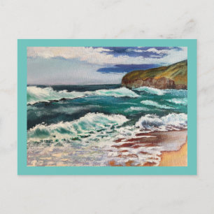 Postkarte für den sonnigen Strand