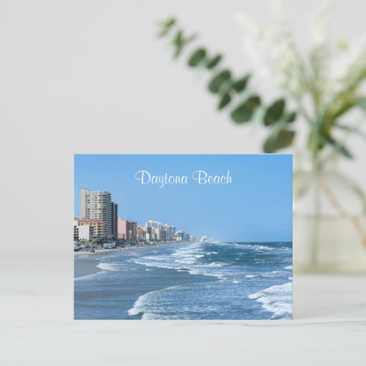Postkarte für den Strand von Daytona (Stehend Vorderseite)