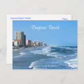 Postkarte für den Strand von Daytona (Vorne/Hinten)
