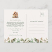 Postkarte für den Urlaub (Rückseite)