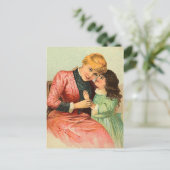 Postkarte für den Vintagen Muttertag (Stehend Vorderseite)