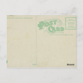 Postkarte für den Vintagen Muttertag (Rückseite)