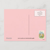 Postkarte für den Vintagen Osterkick (Rückseite)