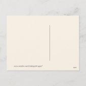 Postkarte für den Vintagen Osterkick (Rückseite)