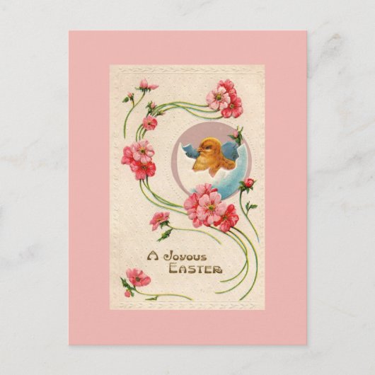 Postkarte für den Vintagen Osterkick (Vorderseite)