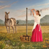 Postkarte für den Waschtag