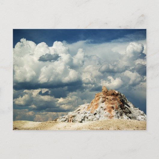 Postkarte für den weißen Dome (Vorderseite)