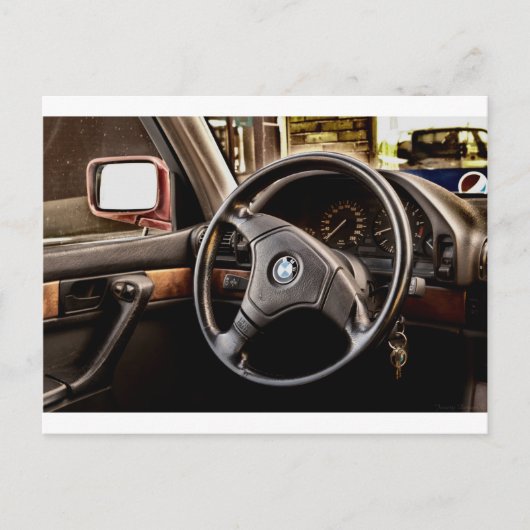 Postkarte für deutsche Fahrzeuge (Vorderseite)