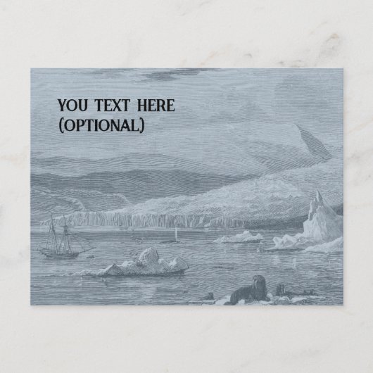 Postkarte für die Arktis (Vorderseite)