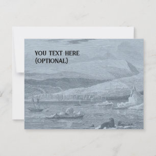 Postkarte für die Arktis