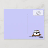 Postkarte für die Badezeit (Rückseite)
