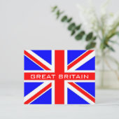 Postkarte für die britische Flagge (Stehend Vorderseite)