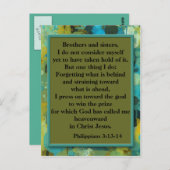 Postkarte für die Christliche Inspiration (Vorne/Hinten)