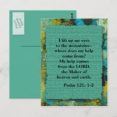 Postkarte für die Christliche Inspiration (Vorne/Hinten)