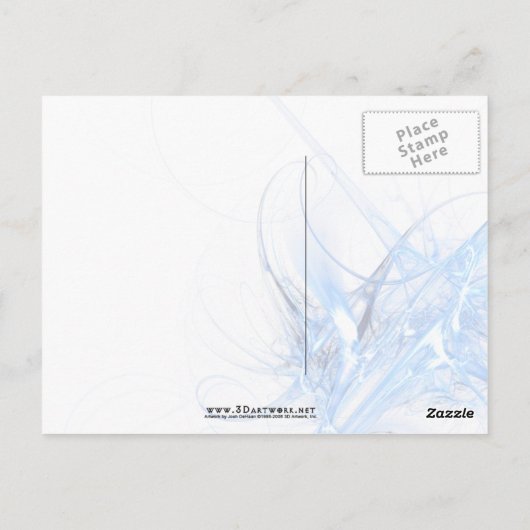 Postkarte für die Deep Space Formation (Rückseite)