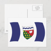 Postkarte für die Gebiete im Nordwesten (Vorne/Hinten)