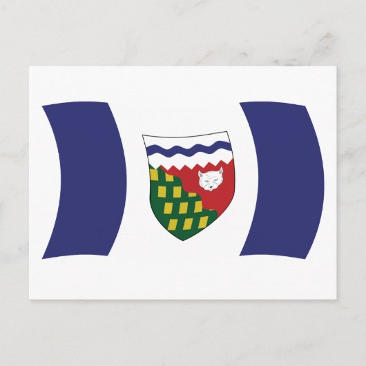 Postkarte für die Gebiete im Nordwesten (Vorderseite)