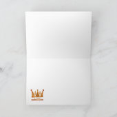 Postkarte für die Goldene Krone (Innenseite)