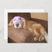 Postkarte für die Goldene Rückreise (Vorne/Hinten)