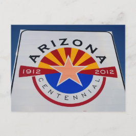 Postkarte für die Grenze Arizona-Utah