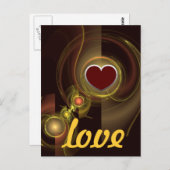 Postkarte für die intime Liebe (Vorne/Hinten)