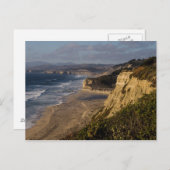 Postkarte für die kalifornische Küste (Vorne/Hinten)