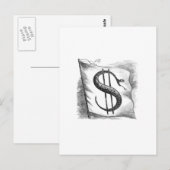 Postkarte für die Klingelschlange (Vorne/Hinten)
