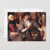 Postkarte für die Marktforschung (Vorne/Hinten)