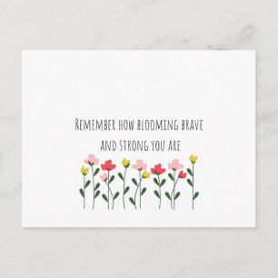 Postkarte für die psychische Gesundheit