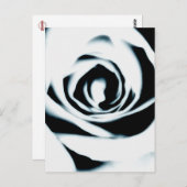 Postkarte für die Rose (Vorne/Hinten)