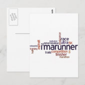 Postkarte für die Stichworte (Vorne/Hinten)